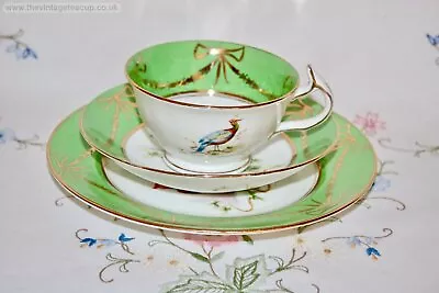 Superb 1920s Tea Set Coalport Batwing Style Wetley China Trio Cup Saucer Plate • £30