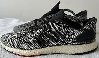 Adidas Pureboost DPR Mens Size US 10.5 Black/White Shoes Sneakers Runners S80993 • $39