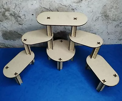£12.70 • Buy  3 Tiered Display Stand Corner Counter Display - Shop Display