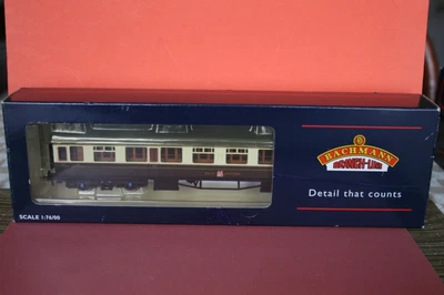 £27.50 • Buy Bachmann Collett Chocolate & Cream 1st/3rd Class Coach 34-125C. Excellent Boxed.