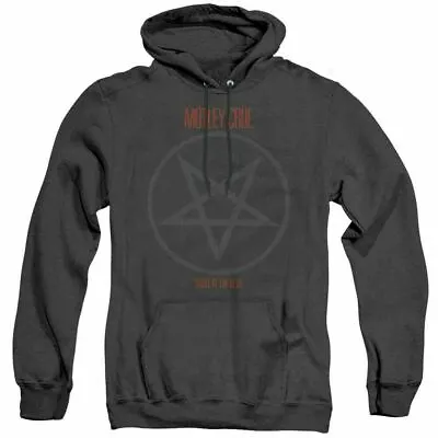 Motley Crue Shout At The Devil Hoodie Sweatshirt Licensed Rock New Black Heather • $31.49