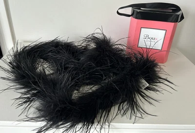 £39.99 • Buy Vingage Boux Avenue Ostrich Feather Boa Length 6.5 Feet { New }
