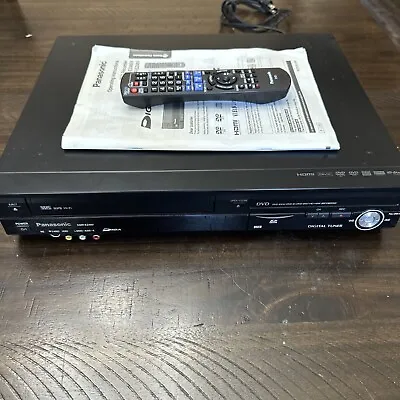 Panasonic DMR-EZ48V VHS Transfer To DVD Combo DVD Recorder With Remote & Manual • $475