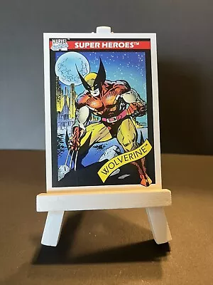 Wolverine #10 - 1990 Impel Marvel Universe Superheroes Series 1 - Pack Fresh! • $0.99