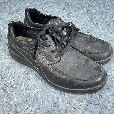 SAS Men's Shoes Move On Black Leather Size 12 M Tri-Pad Comfort Rocker Sole Rare • $34.97