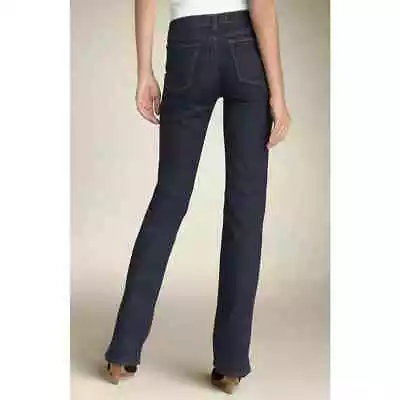 J Brand 805 Mid Rise Straight Leg Jeans In Ink Dark Blue Wash Size 26 Classic • $40