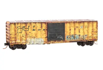 Railbox 50' Ribside Boxcar Car Hawaii Day Car Graffiti MTL #025 44 565 N SCALE • $37.82