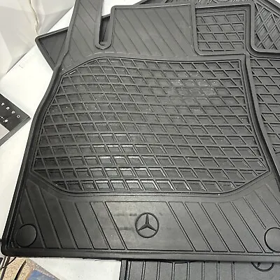 Genuine Mercedes S Class All Weather Floor Mats Set Black Used 1 Week • $149.98