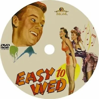 £3.95 • Buy Easy To Wed _ Van Johnson Esther Williams Lucille Ball 1946 Dvd V Rare Musical