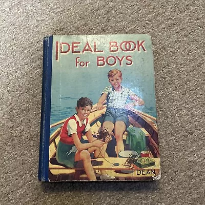 Ideal Book For Boys - W.H. Morris Edmund Burton Samuel Jeans  No Dust Jacket.  • £9.99