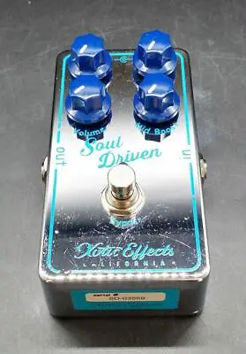 Xotic Effects Soul Driven Creamy Boost Overdrive - PERFECT CONDITION • £273.10