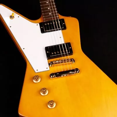 Epiphone 1958 KORINA EXPLORER WHITE PICKGUARD LEFTY AGED NATURAL • $930