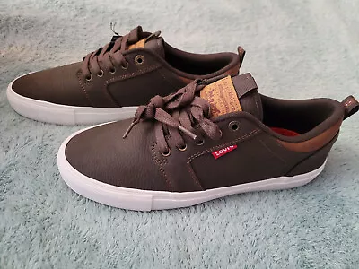 Levi Strauss Men's Shoes Low Cut Alpine Tumbled Stacked Brown/Tan Size 8.5 • $15