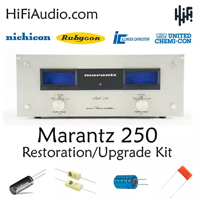 Marantz 250 Amp Amplifier Rebuild Restoration Recap Service Kit Fix Repair • $195