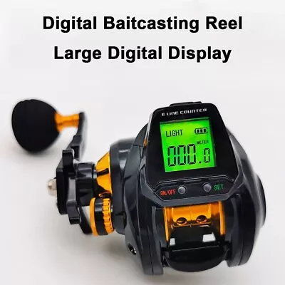 Advanced Technology Fishing Baitcasting Reel With Accurate Line Counter • $102.64