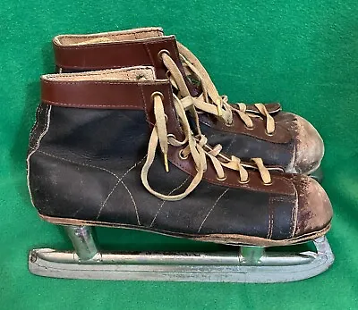 Vintage RARE Gillbergs Ice Skates Made In Sweden Men's Size 9 1/3. • $56.05