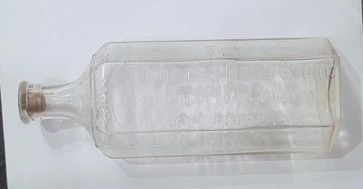 $50 • Buy Large Pharmacy Bottles Peoples Drug Store Strasburg Va #b5