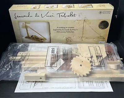 Leonardo Da Vinci Trebuchet Wooden Construction Craft Kit - Siege Engines New • $13.99