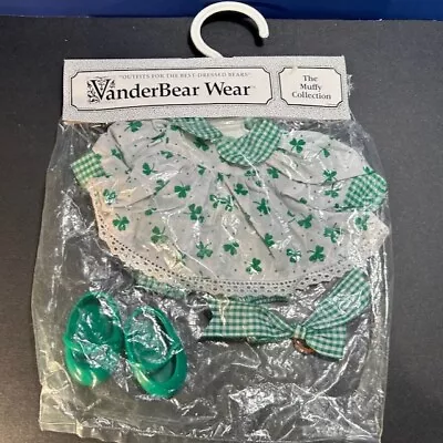 Muffy VanderBear Wear Muffeen St Patrick Day Outfit Vintage 1991 New In Package • $20