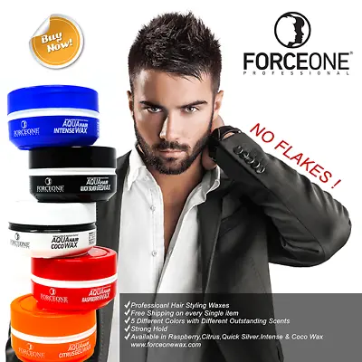 Forceone Hair Styling Wax Gel Stick For Men Aqua Hair Professional  • $13.59