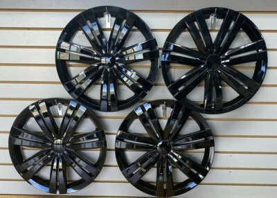 $80.27 • Buy NEW 16  BLACK Hubcaps Wheelcover For 2015-2018 VW Volkswagon JETTA SET Of 4