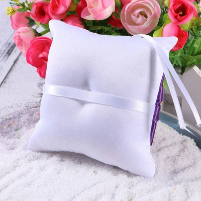 Wedding Ring Bearer Pillow Ring Cushion Wedding Lace Ring Pillow • £6.50