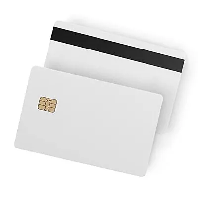 100 Pack - SLE4442 Chip Cards With Hi-Co Magnetic Stripe PVC - SLE 4442  • $92.45