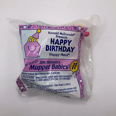 NEW 1994 #11 Happy Birthday MUPPET BABIES McDonald's Happy Meal Toy SEALED • $3.49