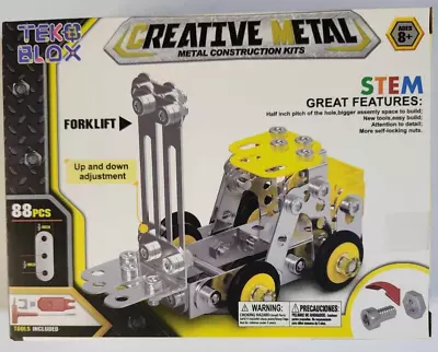 Creative Metal Construction Kits: Stem Forklift 88 Pieces • $10.50