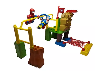 Mega Bloks Spider-Man & Friends: Training Camp Set #1904 Thor Complete No Box • $16