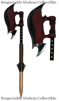 $999.99 • Buy Buffy The Vampire Slayer Scythe Prop Replica Wooden Stake Axe Weapon Collectible