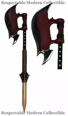 $999.99 • Buy Buffy The Vampire Slayer Scythe Prop Replica Wooden Stake Axe Weapon Collectible