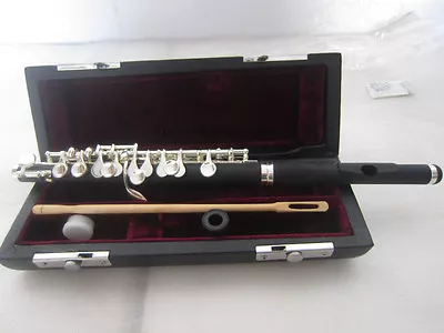 Piccolo Flute C Key Split E W/Wood Case Free Shipping 2023 NEW Fast Ship • $144.20