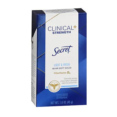 £20.41 • Buy Secret Clinical Strength Solid Antiperspirant Deodorant