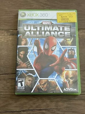 Marvel Ultimate Alliance Xbox 360 Complete W/ Manual • $13.49