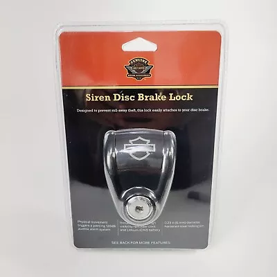 Harley-Davidson Siren Disc Brake Security Lock - 92800012 • $63.96