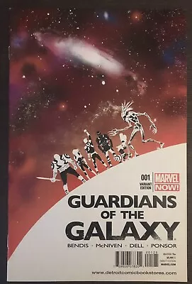 Guardians Of The Galaxy #1 2013 Detroit Variant Marvel Comic Book • $89.95