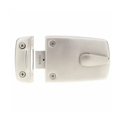 Lockwood Door Lock Night Latch Fire Rated No Cylinder Stainless Steel 507SSS • $59.06