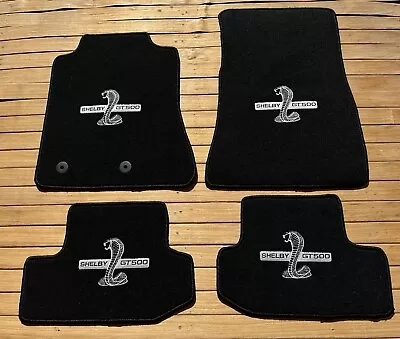 For Mustang SHELBY GT 350 Floor Mats Carpet Black 4pcs 2015-2023 With Snap • $148.50