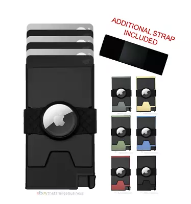 Aluminum Cardholder Popup Wallet - AirTag And Regular Strap - Slim Wallet • $29.95