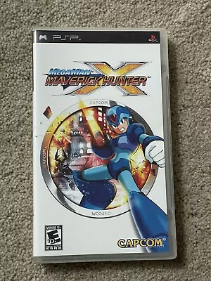 Mega Man: Maverick Hunter X (Sony PSP 2006)!!!! NO GAME ! NO MANUAL (JUST CASE) • $10