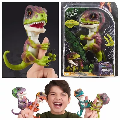 $44.83 • Buy Fingerlings Untamed STEALTH Dinosaur Skeleton Velociraptor Fingerling RAPTOR Wow