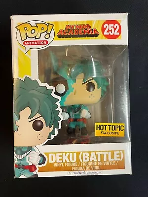 My Hero Academia Deku (Battle) Funko Pop #252 • $250