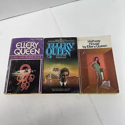 Lot Of 3 Ellery Queen PB Books Mystery • $9