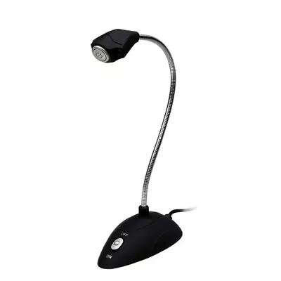 Flexible Gooseneck 3.5mm Plug Mini Desktop Table Microphone Omni-directional  • $7.99