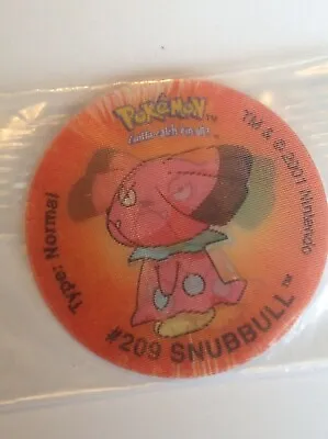 Pokemon Tazo Pog Walker's Special Lenticular Sealed Disc No.15 #209 Snubbull • £2.49