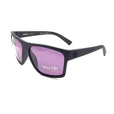 Von Zipper Dipstick Sunglasses Black Satin Wildlife Polarized • $170