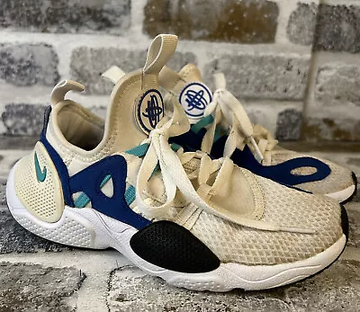 Nike Huarache E.D.G.E. Txt BG Unisex Grade School CD9273-100 White Jade Youth 1Y • $20.58