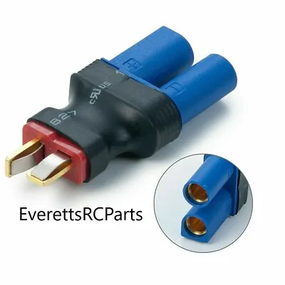 1Pc No Wire Male Deans T-Plug To Female EC5 Adapter Connector • $7.70