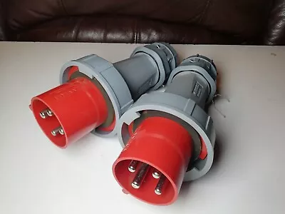 63amp 63a 415v 3ph Industrial Plugs Mennekes. Ceeform. Priced Each.  • £12.50